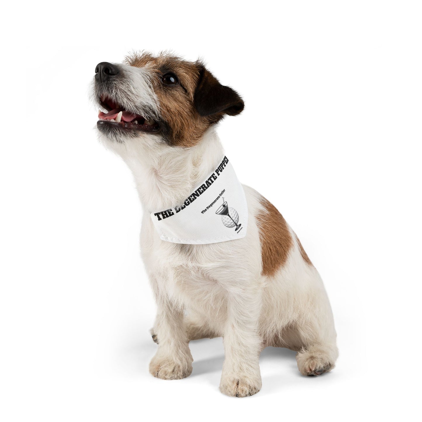 The Degenerate Pupper Pet Bandana Collar