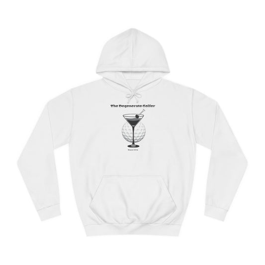 The Degenerate Golfer Unisex College Hoodie