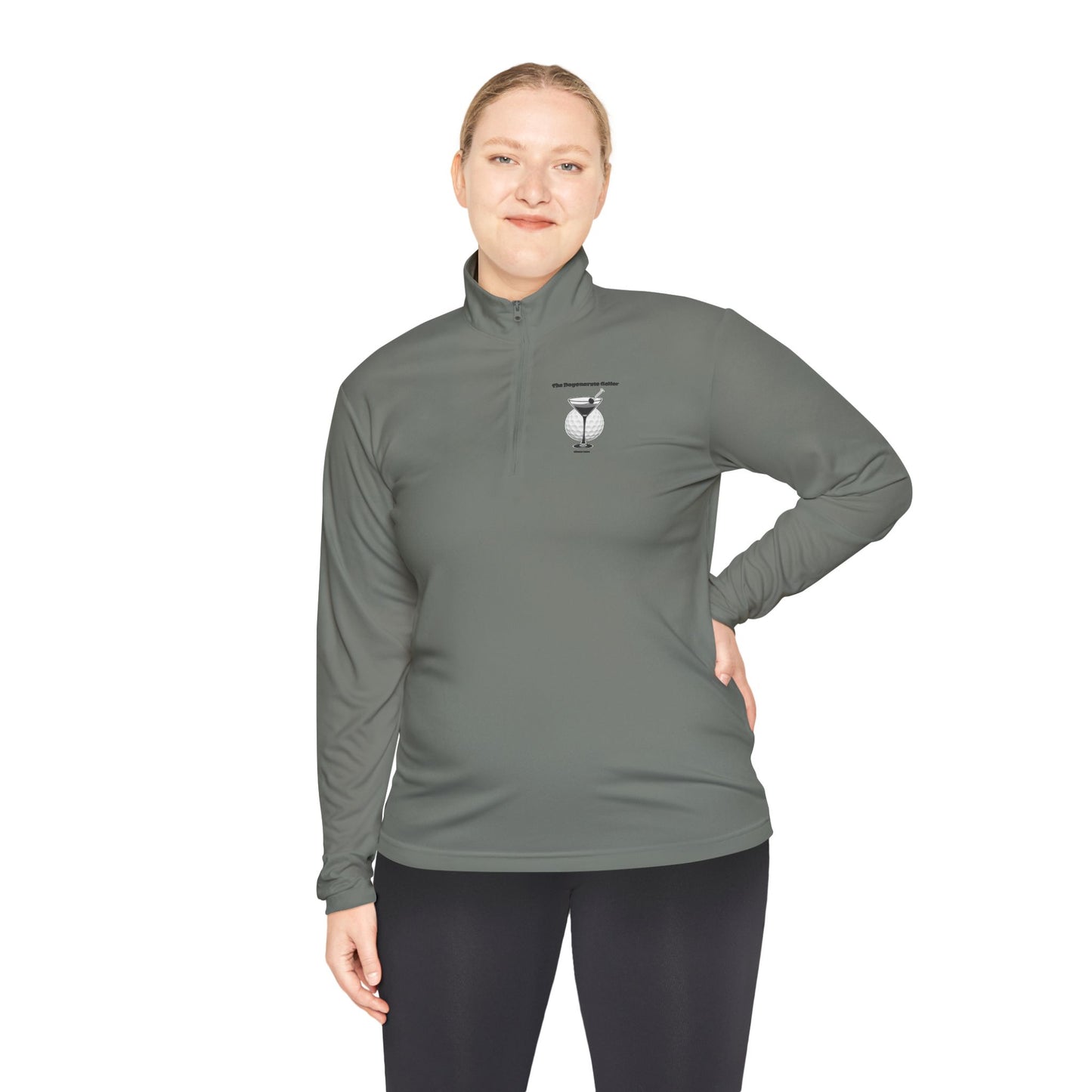 The Degenerate Golfer Unisex Quarter-Zip Pullover