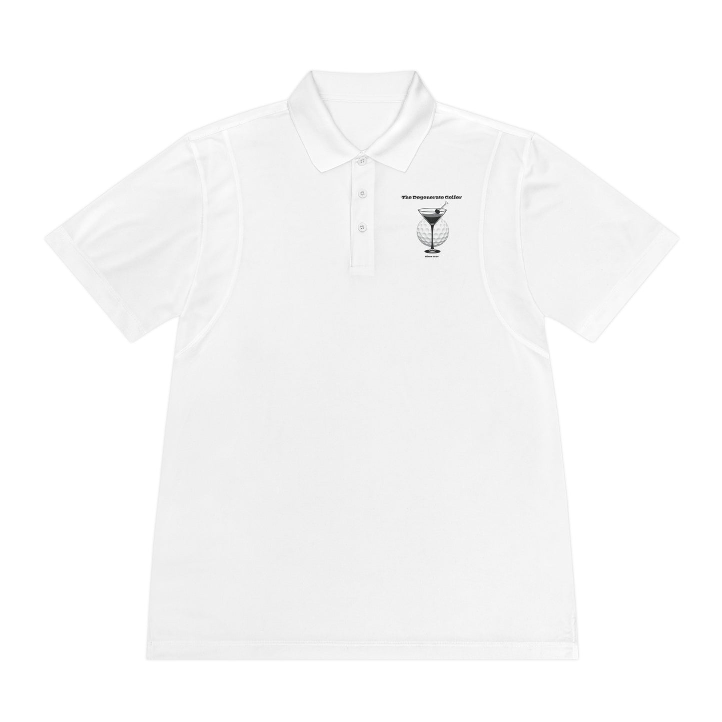 The Degenerate Golfer Men's Sport Polo Shirt