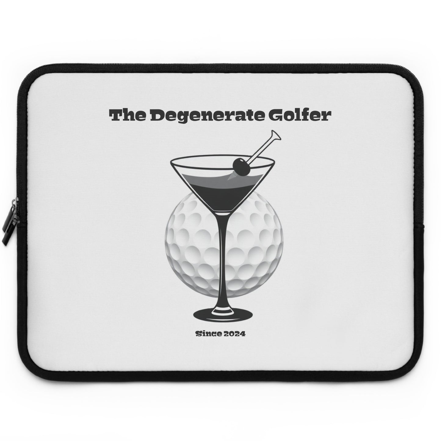 The Degenerate Golfer Laptop Sleeve