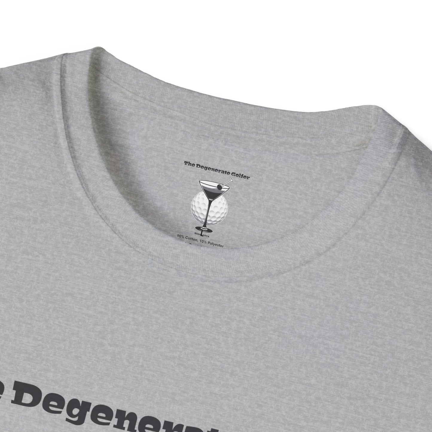 The Degenerate Golfer Unisex Softstyle T-Shirt