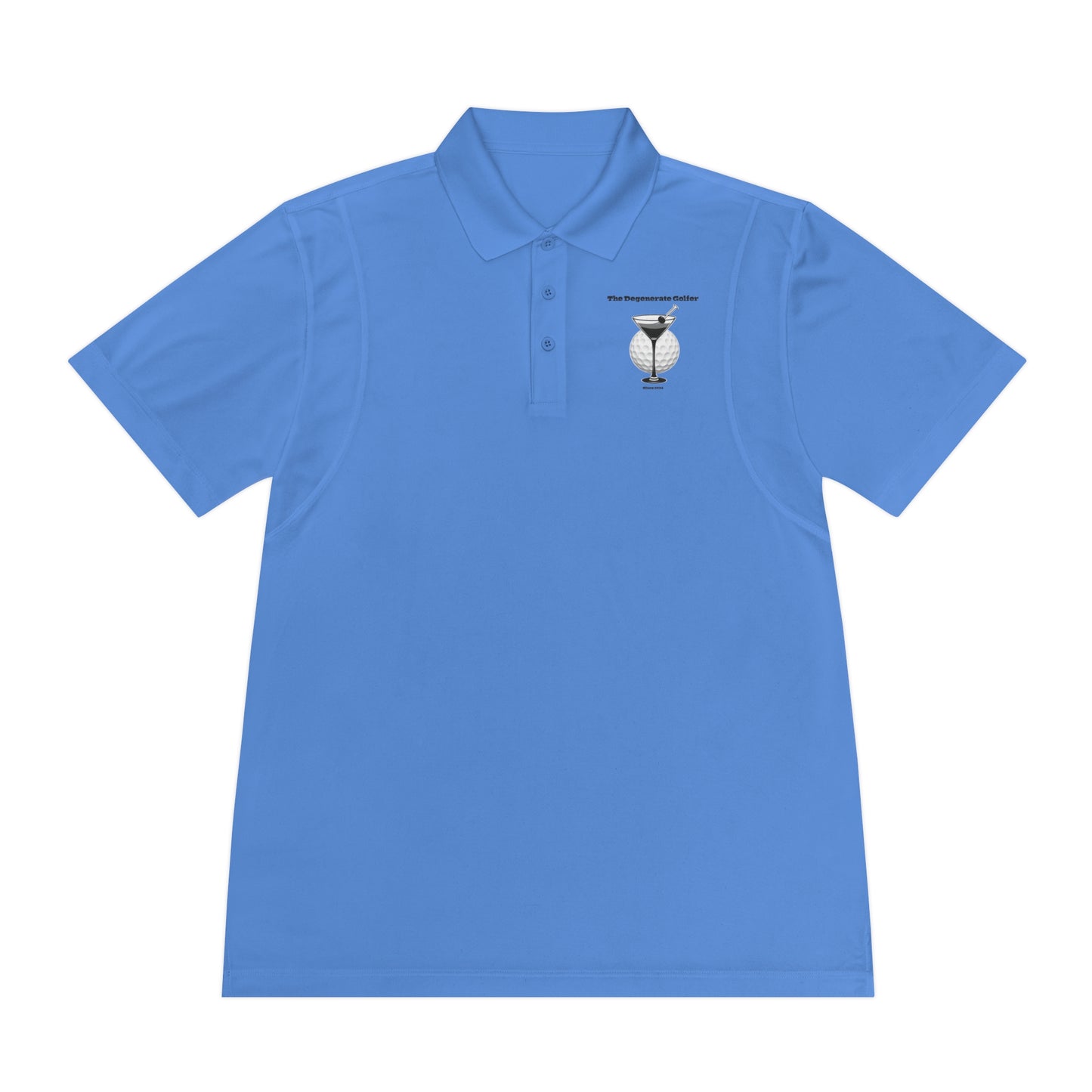 The Degenerate Golfer Men's Sport Polo Shirt