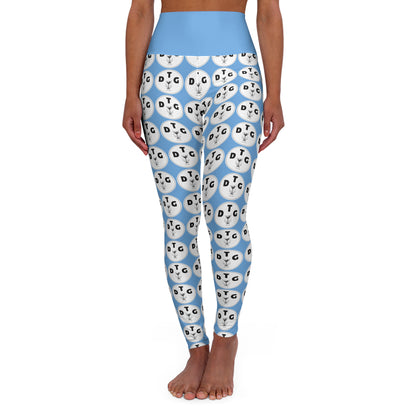 Lady Degenerate High Waisted Yoga Leggings (AOP)