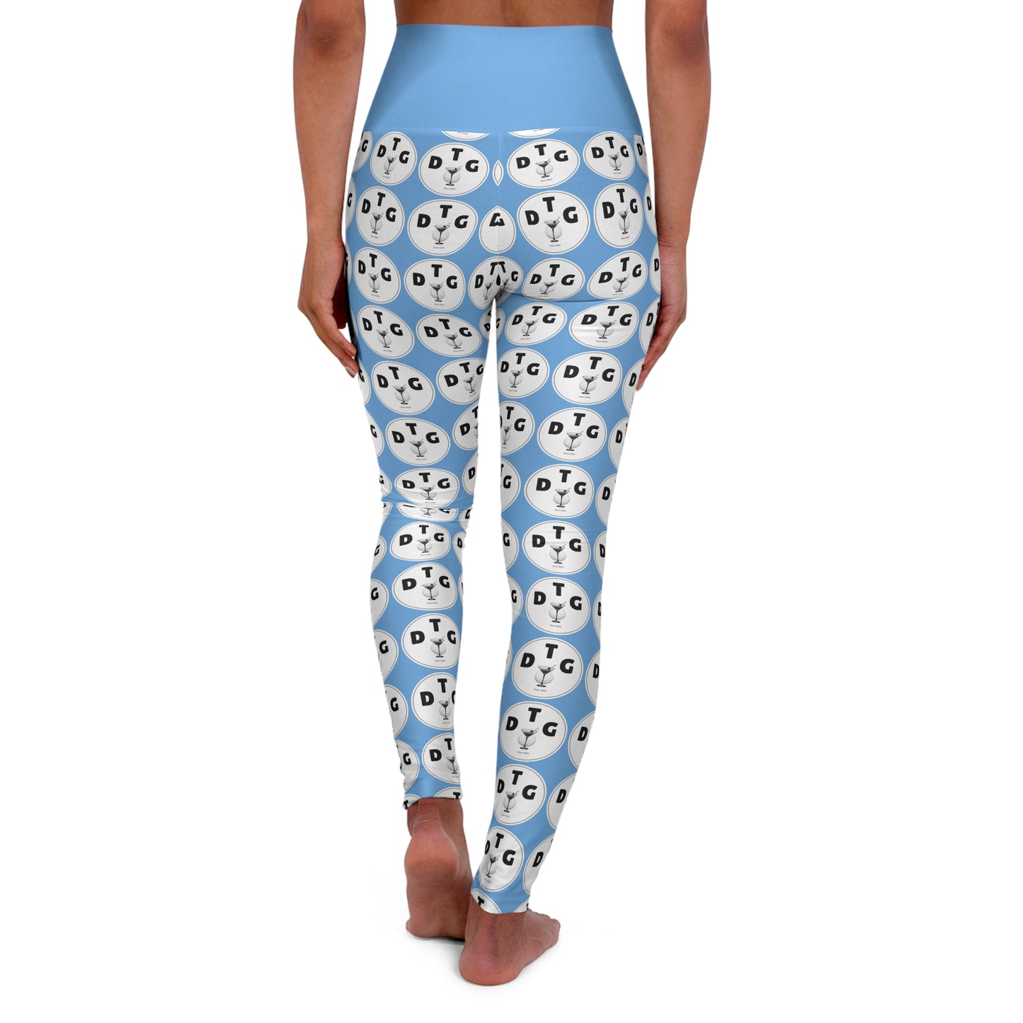 Lady Degenerate High Waisted Yoga Leggings (AOP)