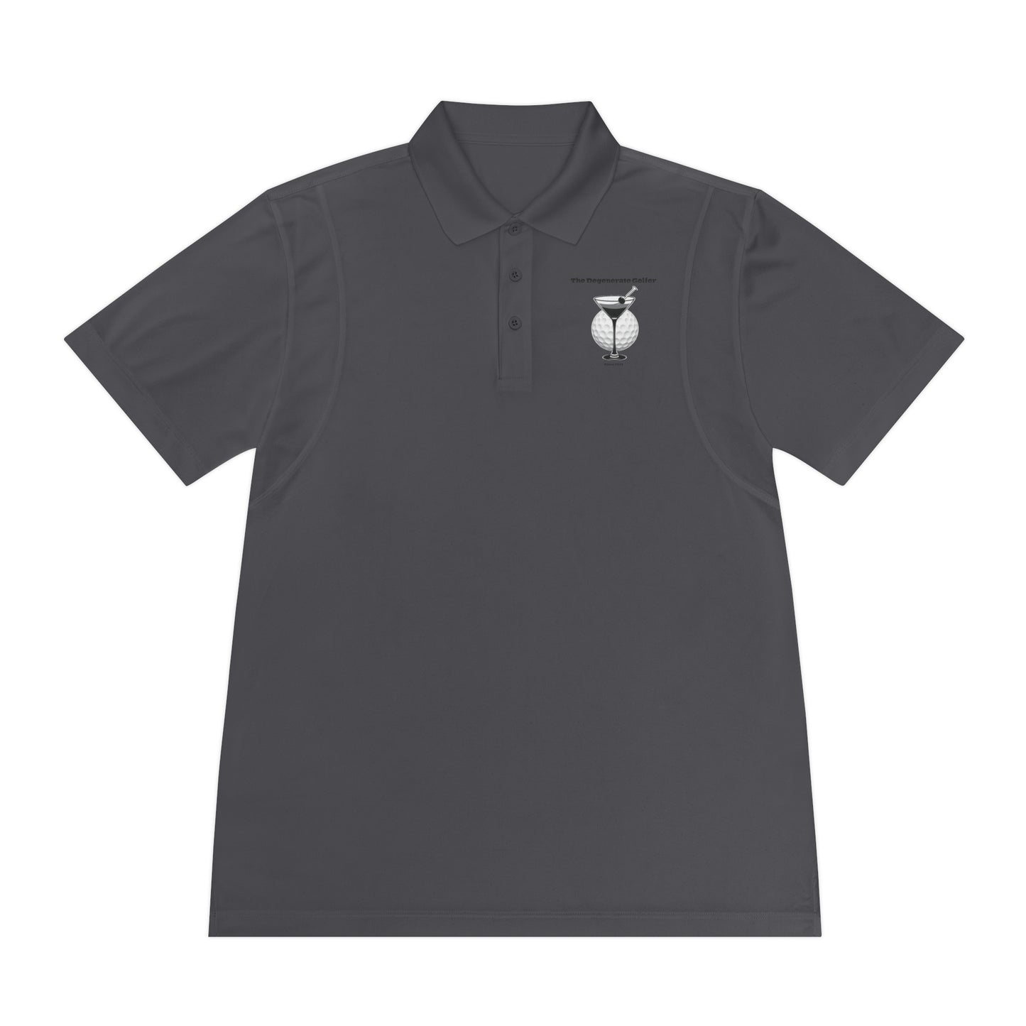 The Degenerate Golfer Men's Sport Polo Shirt