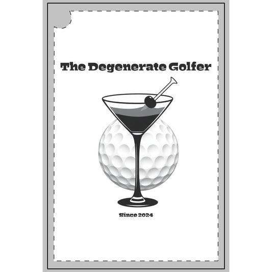 The Degenerate Golfer Golf Towel