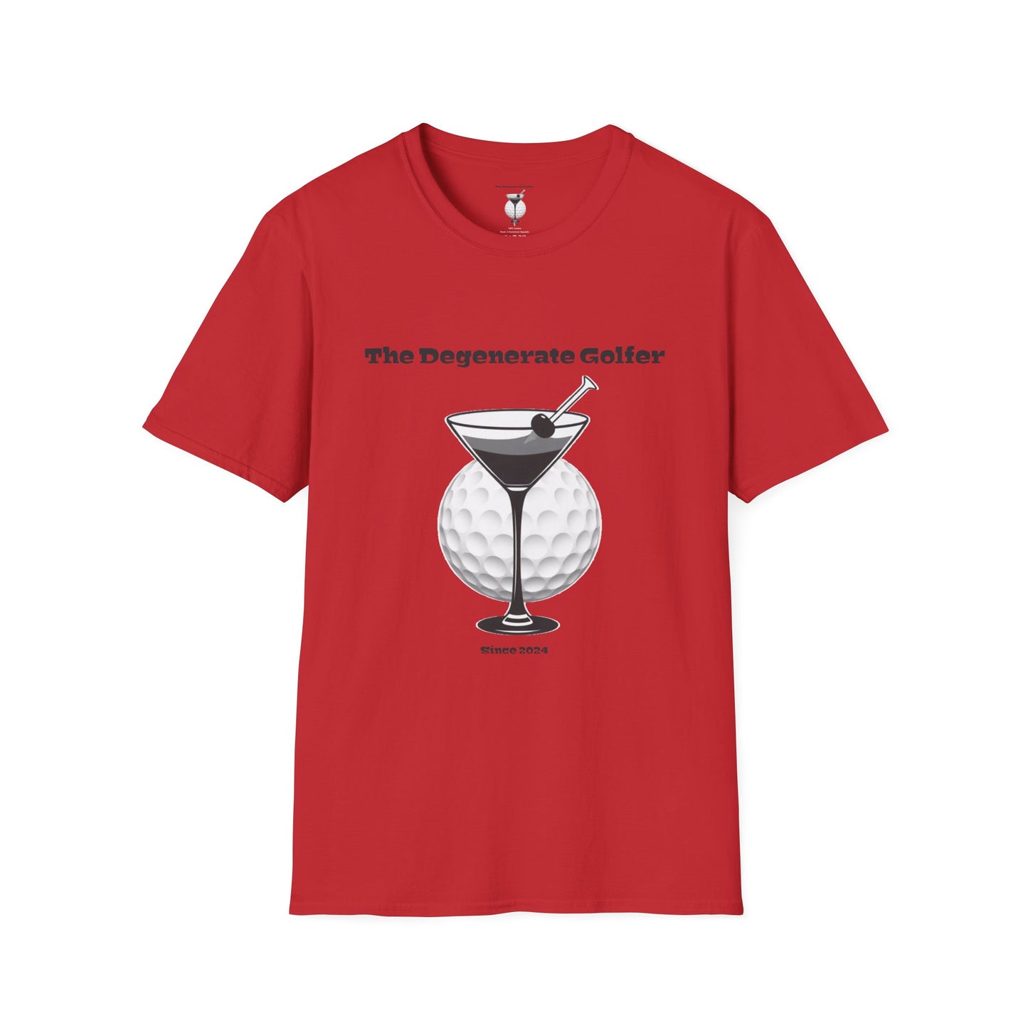 The Degenerate Golfer Unisex Softstyle T-Shirt