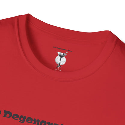 The Degenerate Golfer Unisex Softstyle T-Shirt