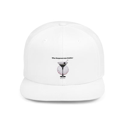 The Degenerate Golfer Flat Bill Snapback