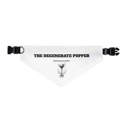 The Degenerate Pupper Pet Bandana Collar