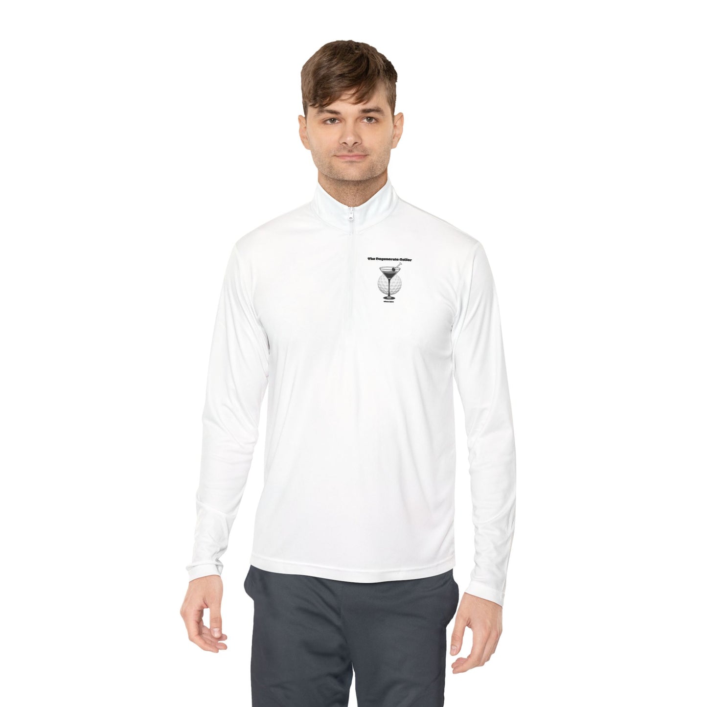 The Degenerate Golfer Unisex Quarter-Zip Pullover