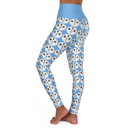 Lady Degenerate High Waisted Yoga Leggings (AOP)