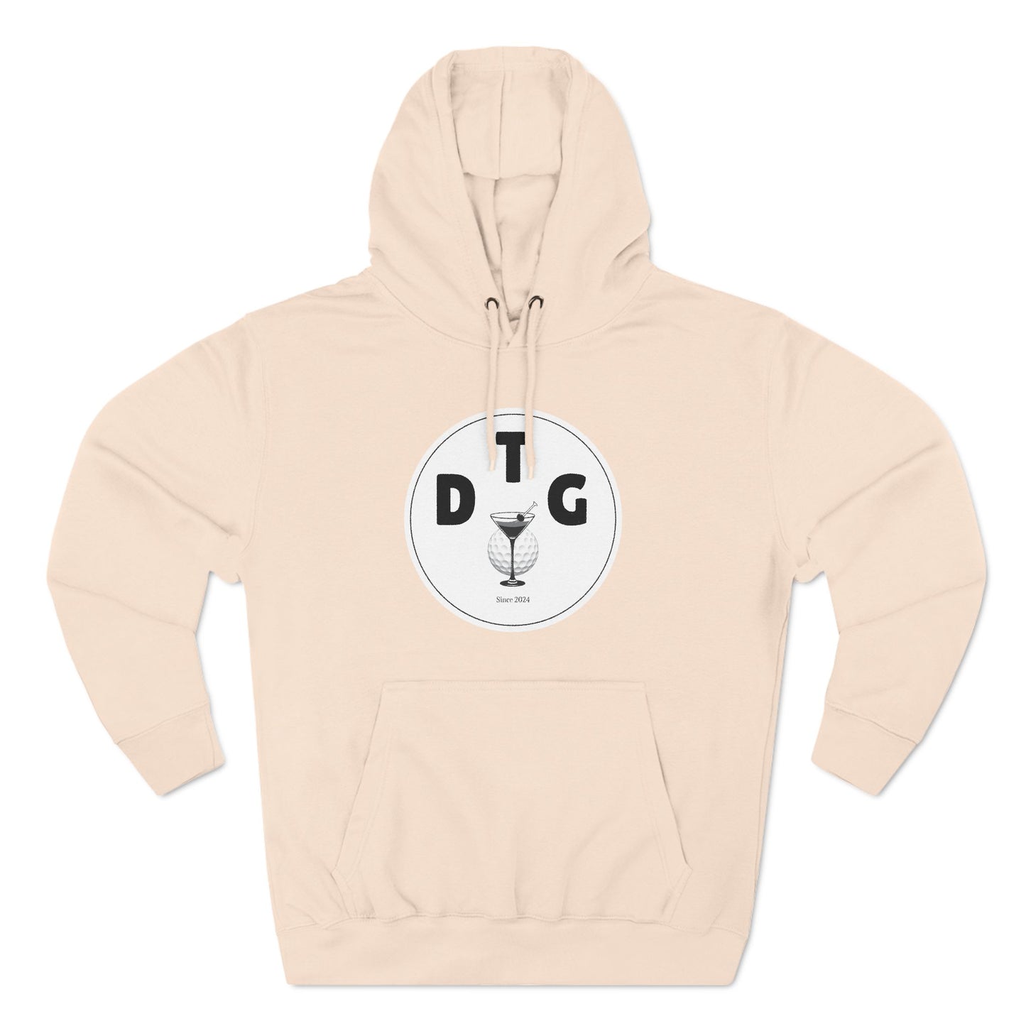 TDG Three-Panel Fleece Hoodie