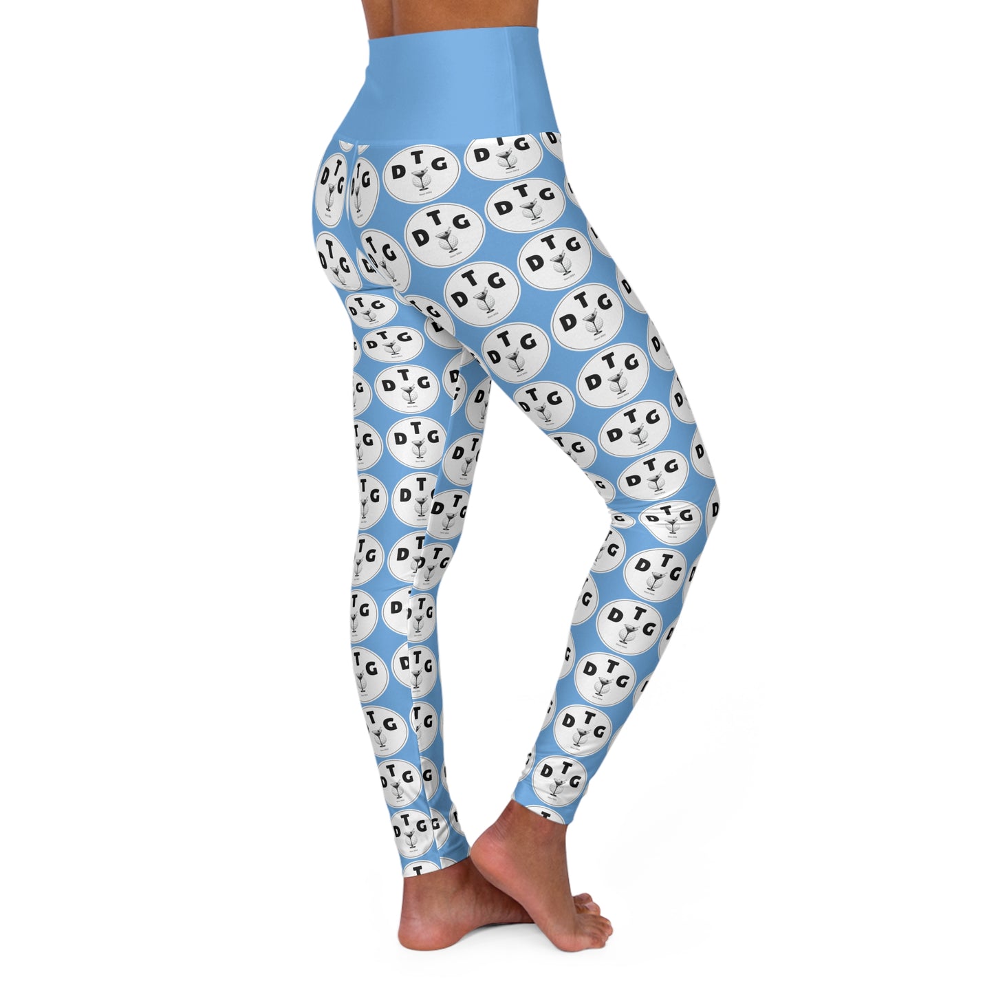 Lady Degenerate High Waisted Yoga Leggings (AOP)