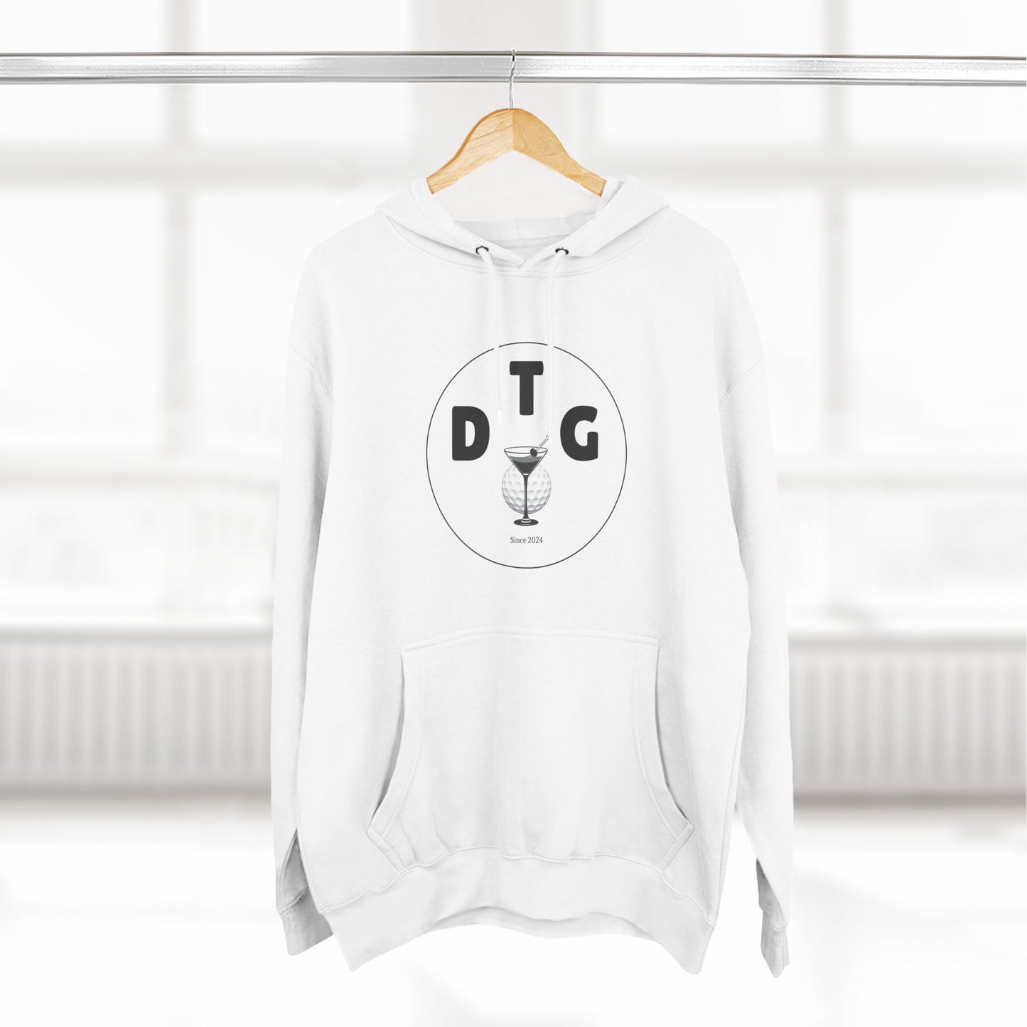 TDG Three-Panel Fleece Hoodie